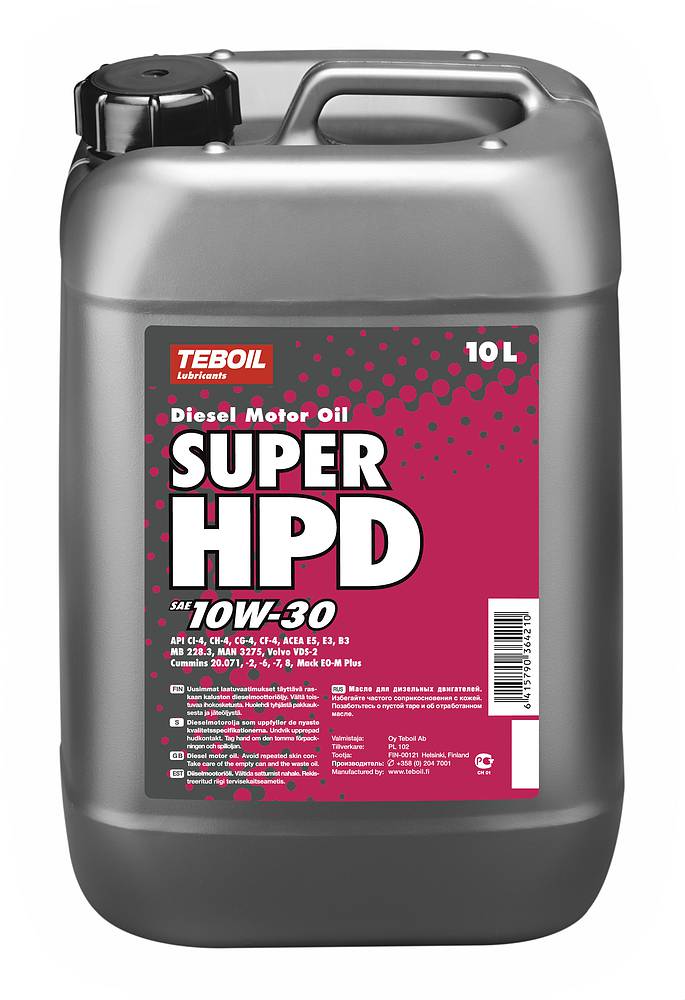 TEBOIL SUPER HPD SAE 10W-30