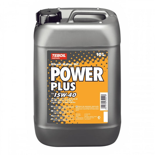 TEBOIL POWER PLUS SAE 15W-40